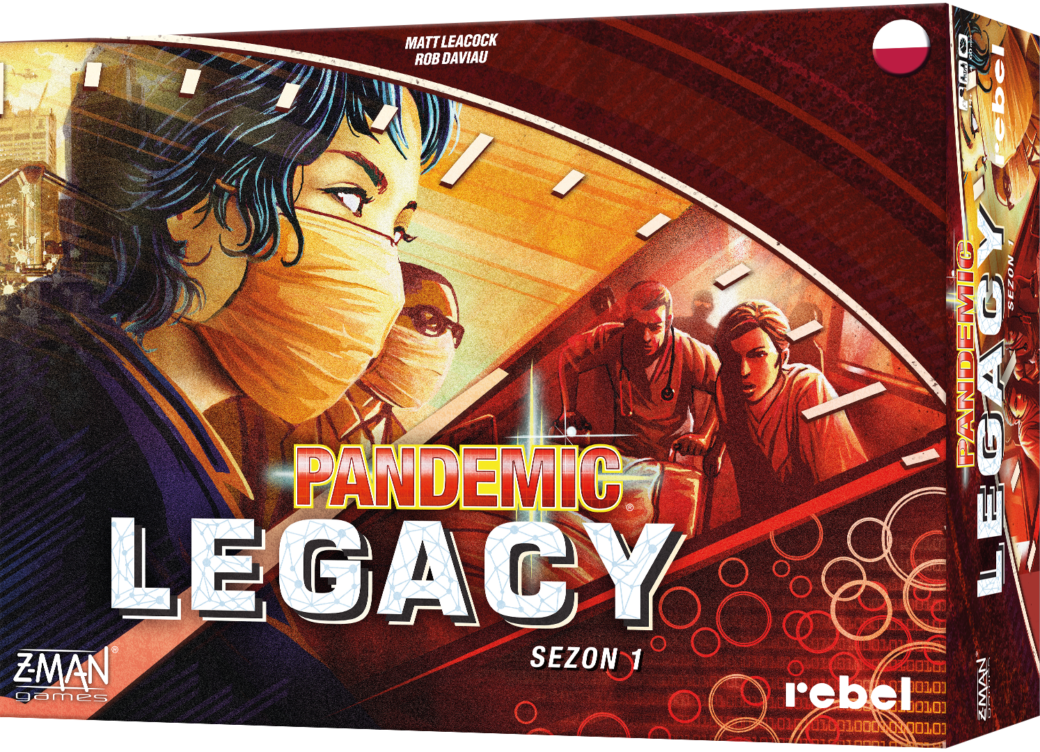 Pandemic Legacy: Sezon 1 (edycja czerwona)