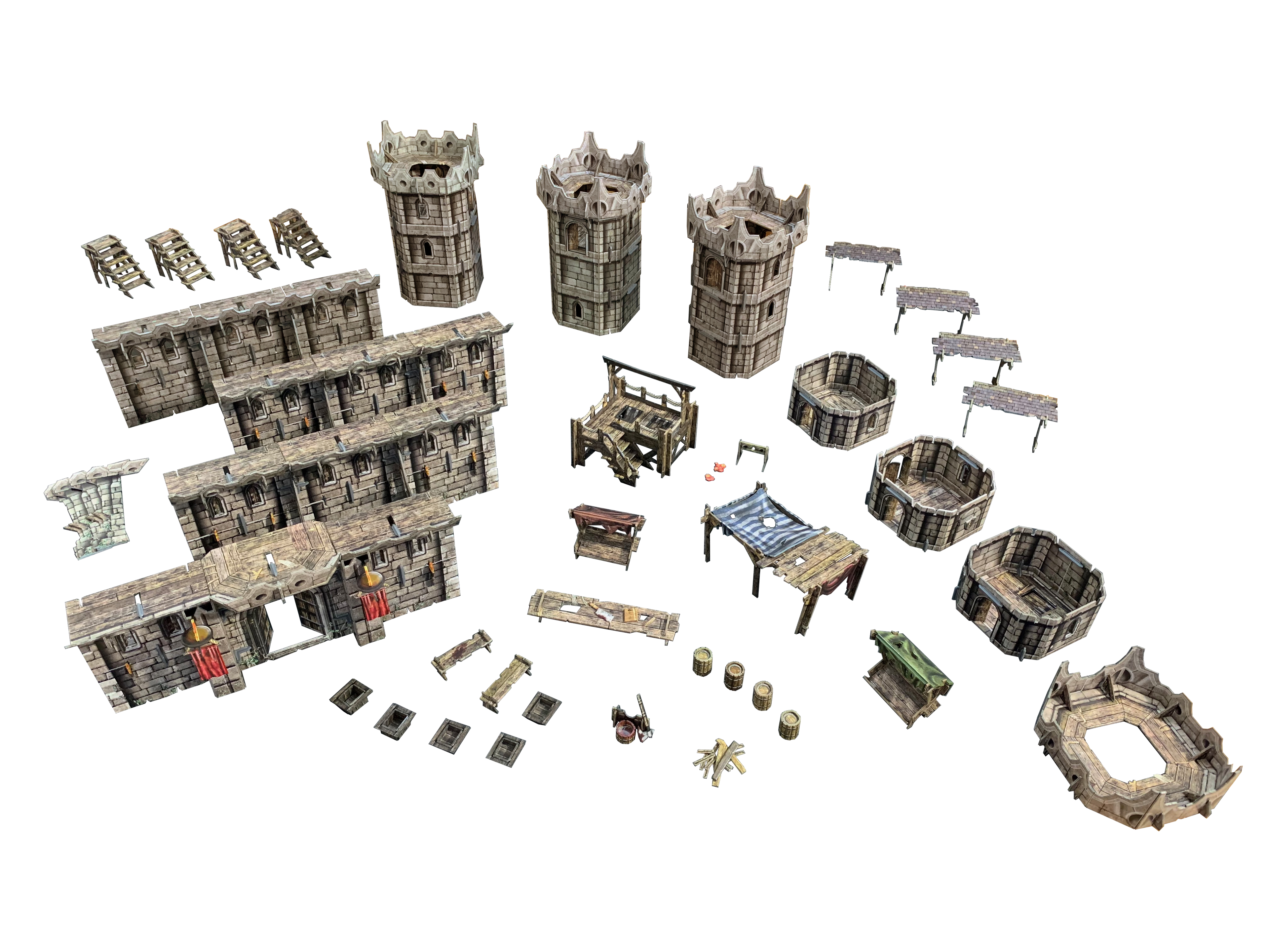 BattleSystems: Fantasy Citadel (483 elementów)