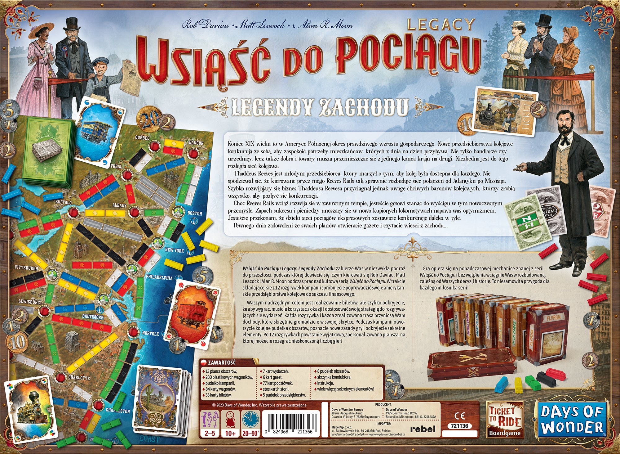 Wsiąść do Pociągu: Legacy - Legendy Zachodu