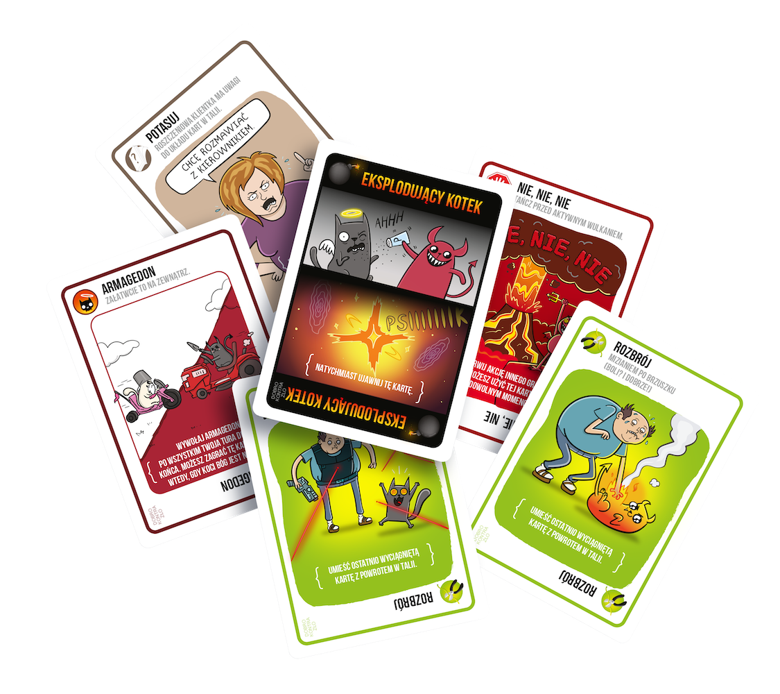 Eksplodujące Kotki: Dobro kontra Zło