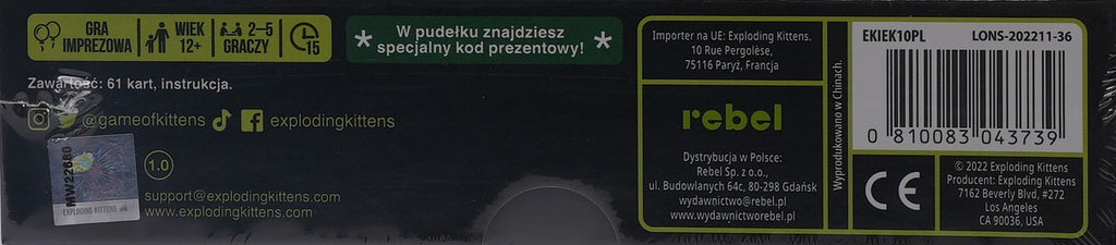 Eksplodujące Kotki: Zombie