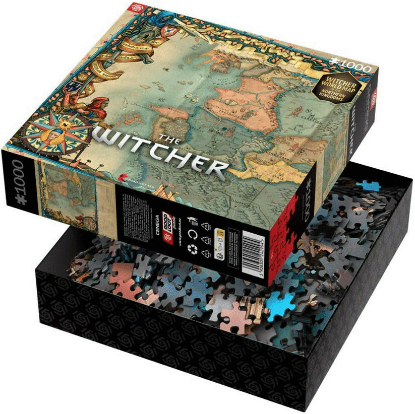 Good Loot Puzzle: Wiedźmin - The Nothern Kingdoms (1000 elementów)