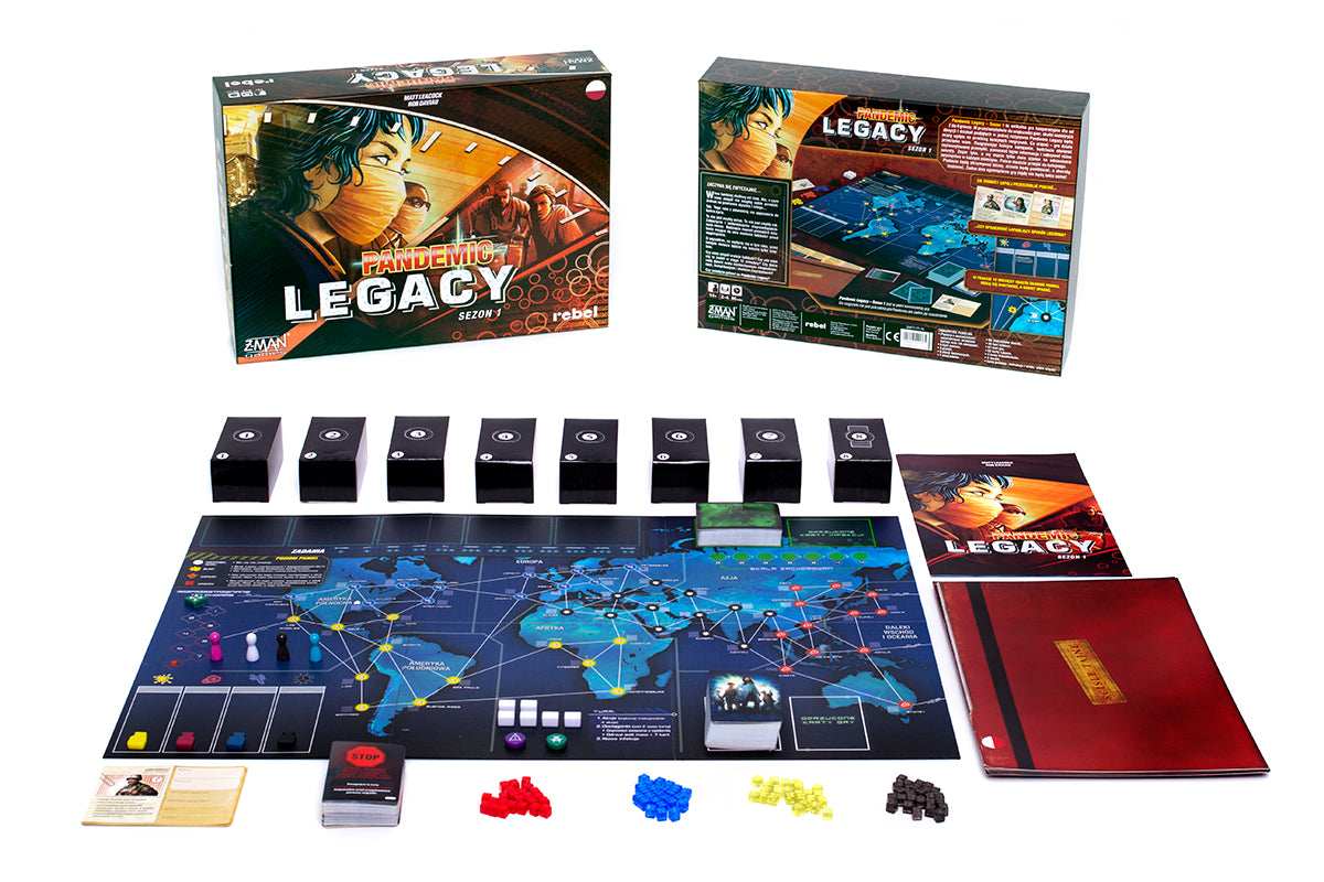 Pandemic Legacy: Sezon 1 (edycja czerwona)