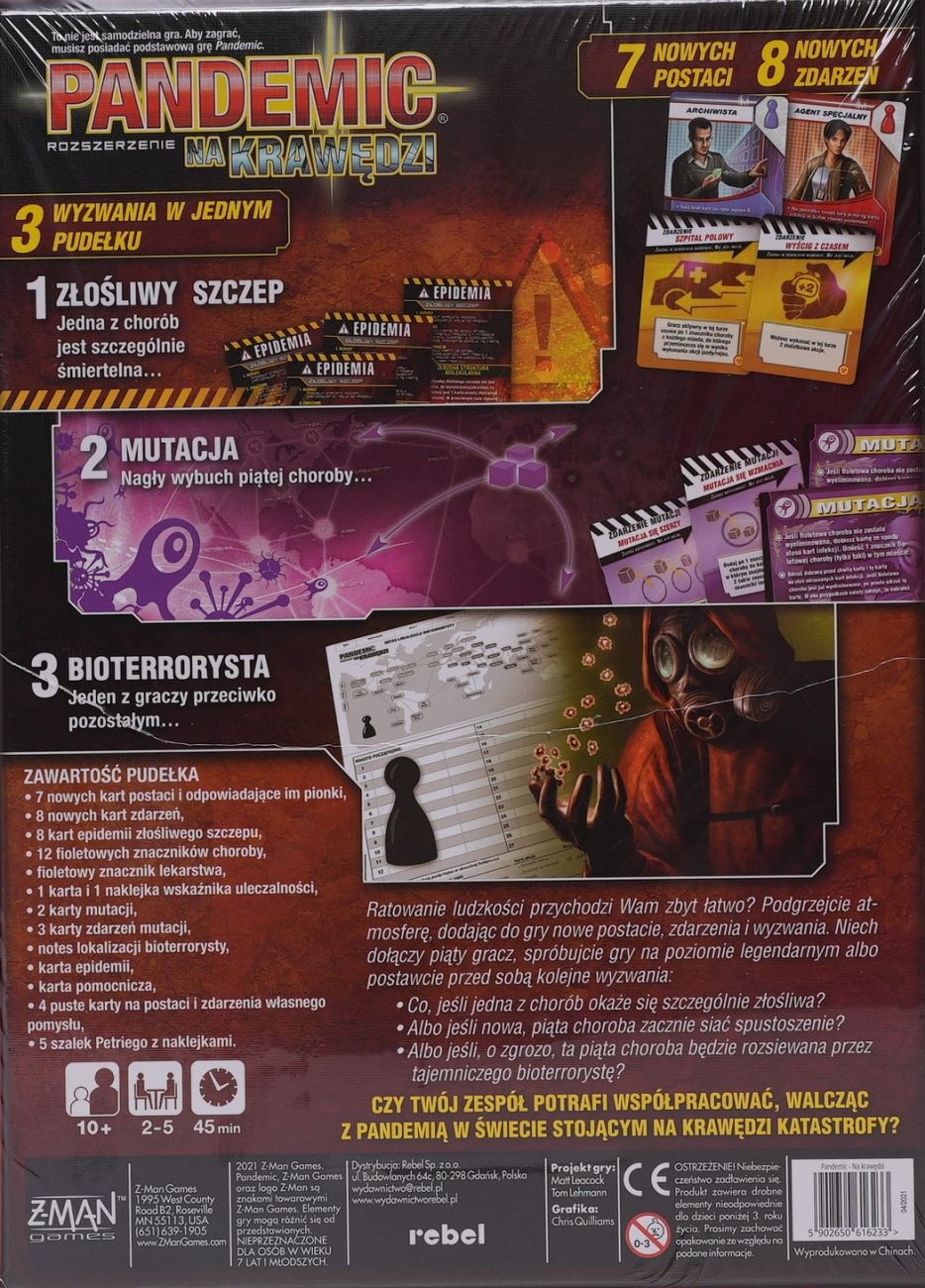 Pandemic: Na krawędzi (nowa edycja)