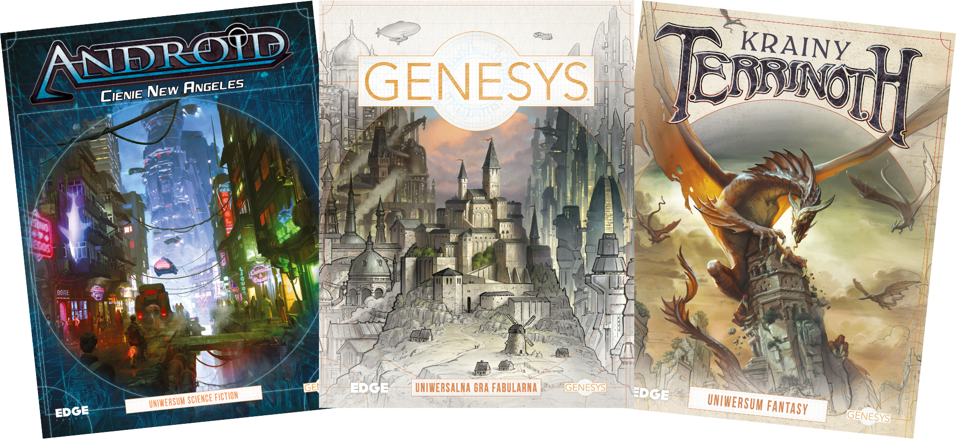 Genesys RPG: Zestaw 3 w 1